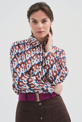 Urano Blaues Sängerhemd